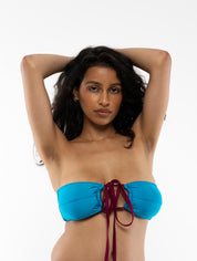 Aquamarine Bikini Top - "Berry"