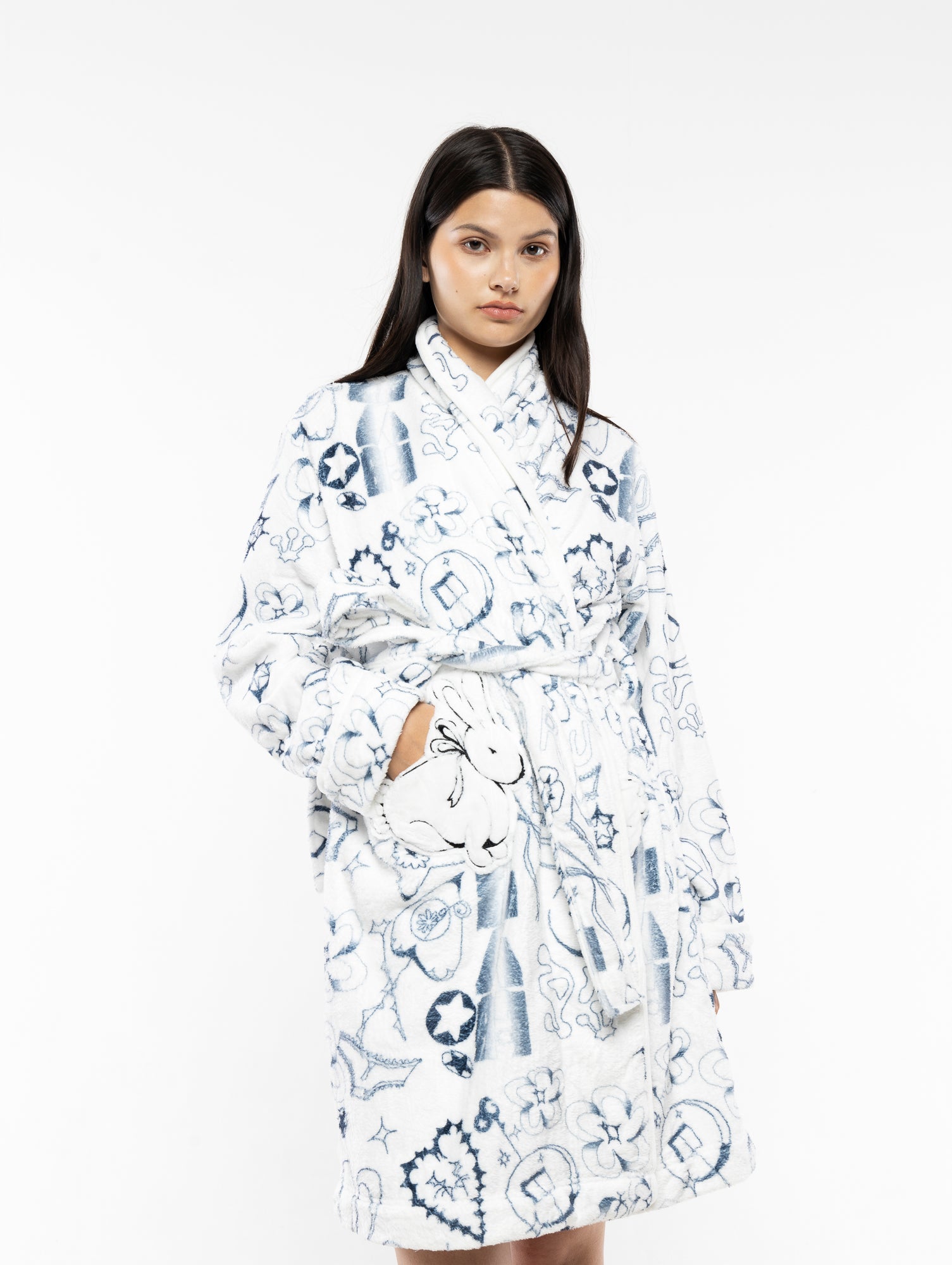 Ultra-Plush Bunny Robe