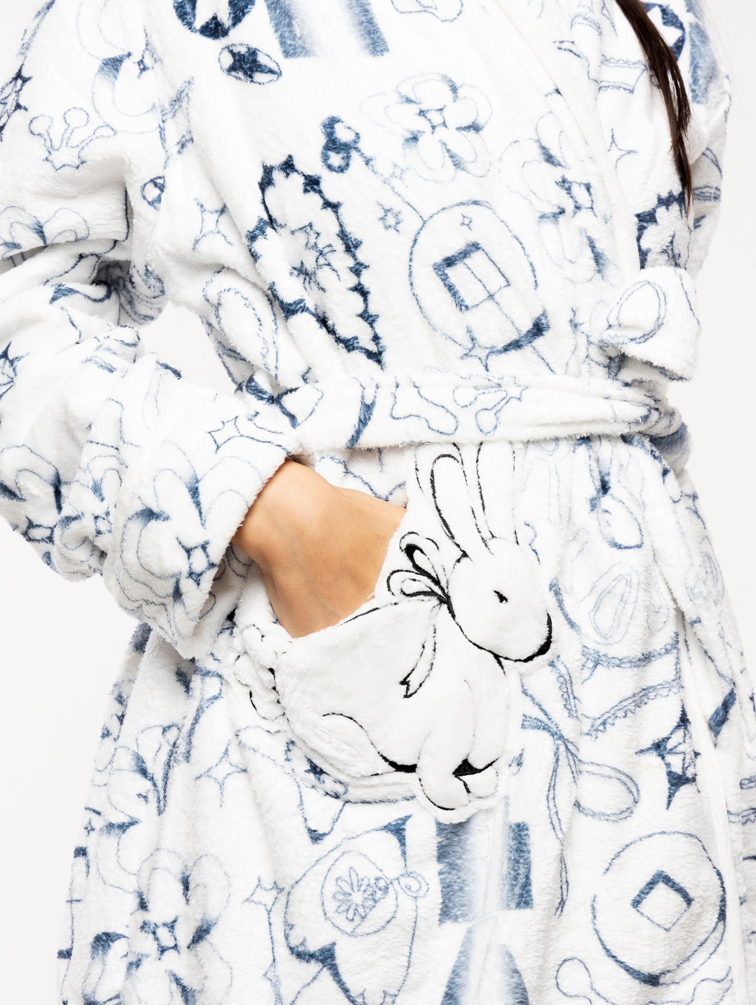 Ultra-Plush Bunny Robe