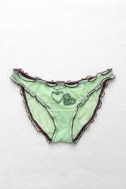 Love Locket Mesh Brief