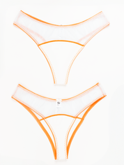 "Creamsicle" Duo Thong