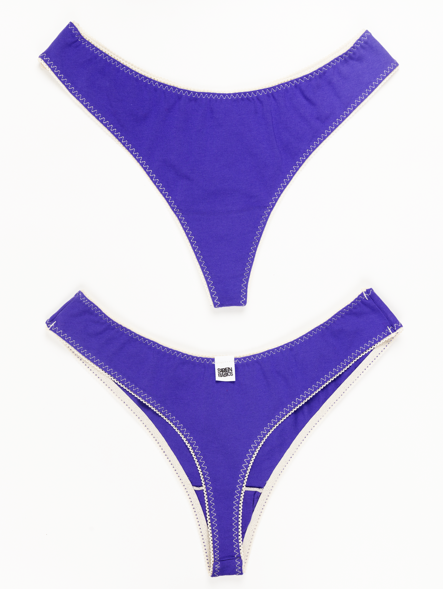 "Royal" Cotton Thong