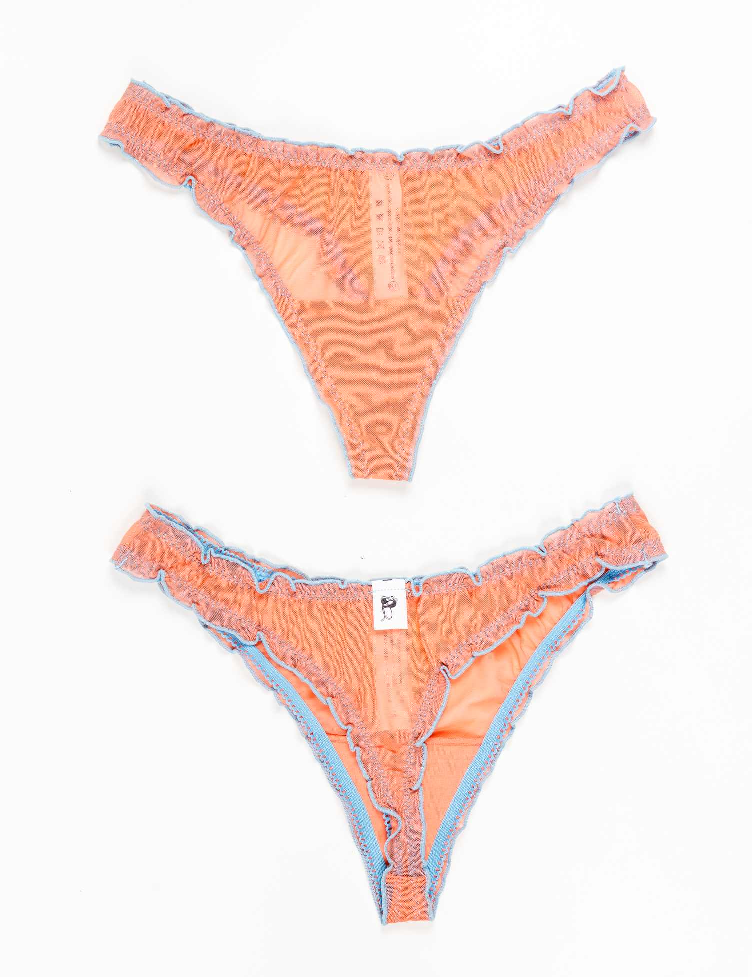 "Clementine" Mesh Thong